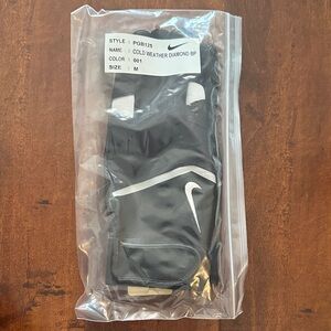 NEW Nike Black & White Cold Weather Batting Gloves